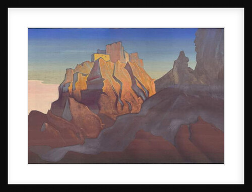 Tibetan Stronghold, 1932 by Nicholas Roerich
