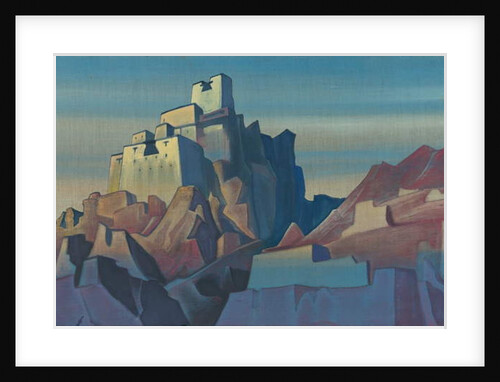 Castle in Ladakh, 1933 by Nicholas Roerich