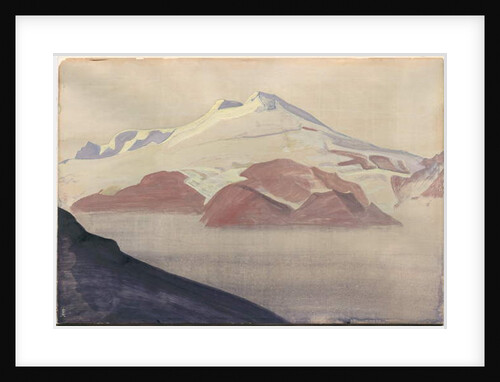 Elbrus, Caucasus, album leaf, 1933 by Nicholas Roerich