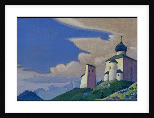 Hermitage of St. Sergius, 1933 by Nicholas Roerich