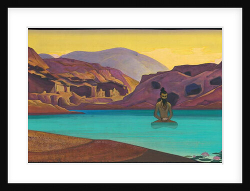 Lotus, 1933 by Nicholas Roerich