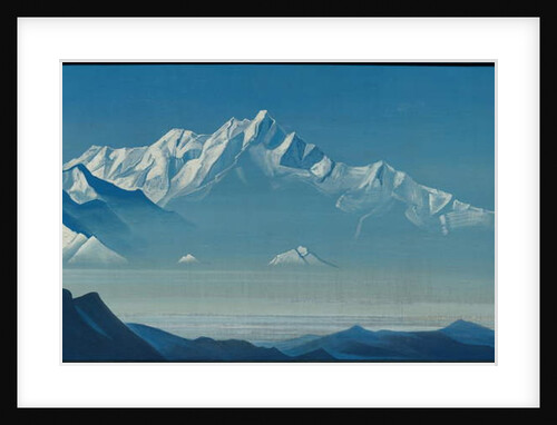 Mount of Five Treasures, 'Holy Mountains' series, 1933 by Nicholas Roerich