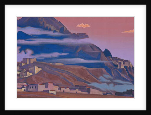 Shekar Dzong, 1933 by Nicholas Roerich