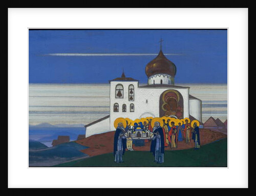 Zvenigorod, 1933 by Nicholas Roerich