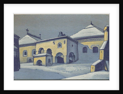 Old Pskov, 1936 by Nicholas Roerich