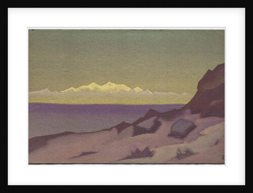 Tibetan Frontier, Tsaidam, 1936 by Nicholas Roerich
