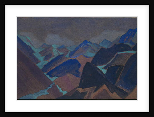 Glaciers of Lahul, 1936 by Nicholas Roerich