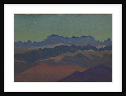 Himalayas, near Sandakphu, 1936 by Nicholas Roerich