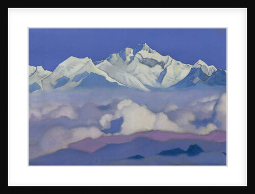 Kanchenjunga, 1936 by Nicholas Roerich