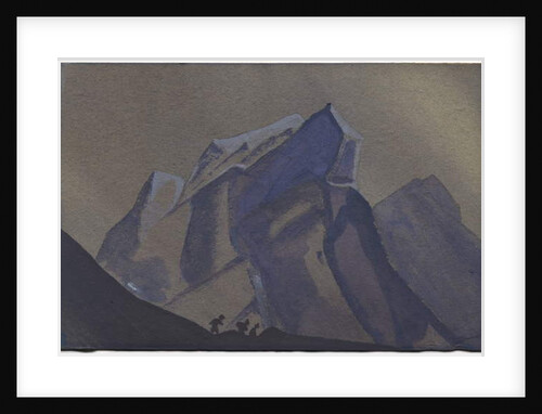 Mountain Pass, Storm, 1936 by Nicholas Roerich
