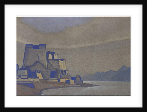Tibet, Dzong, 1936 by Nicholas Roerich