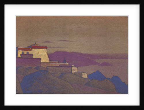 Tibet, Gelukpa Monastery, 1936 by Nicholas Roerich