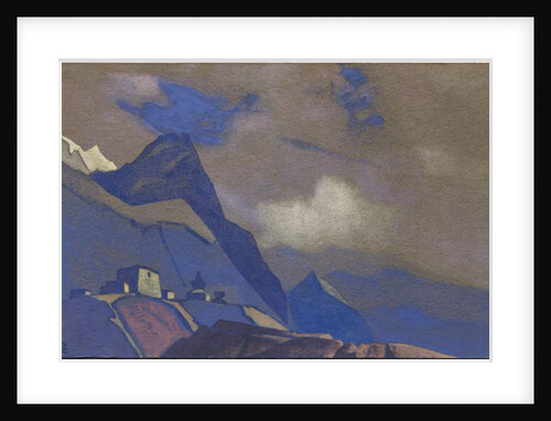 Tibet, near the Brahmaputra, 1936 by Nicholas Roerich