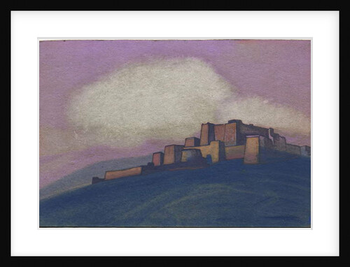 Tibetan Fortress, 1936 by Nicholas Roerich