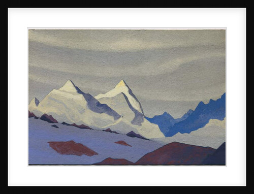 Western Himalayas, 1936 by Nicholas Roerich
