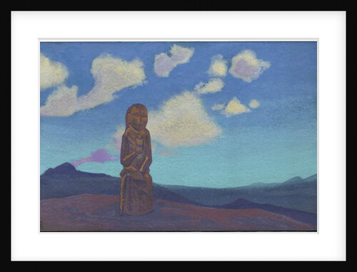 Guardian of the Chalice, Mongolia, 1937 by Nicholas Roerich