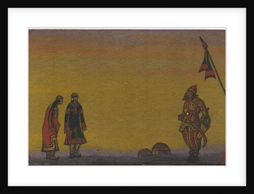 Polovtsians, Polovtsian and Maidens by Nicholas Roerich