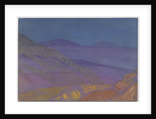 Album leaf, 1930s by Nicholas Roerich