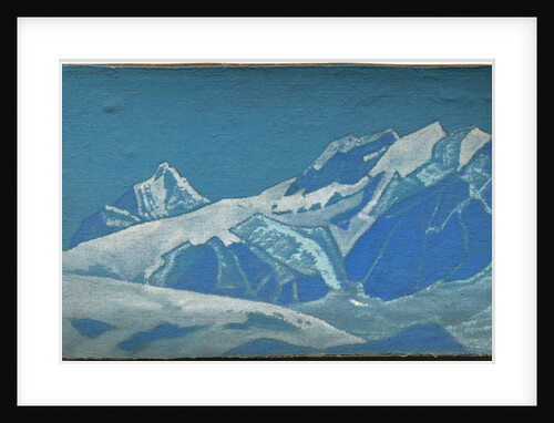 Mountain study, c.192831 by Nicholas Roerich