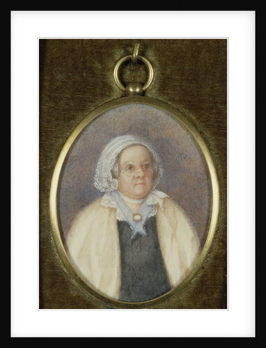 Oval portrait of Mrs Mary Reibey by Australian School