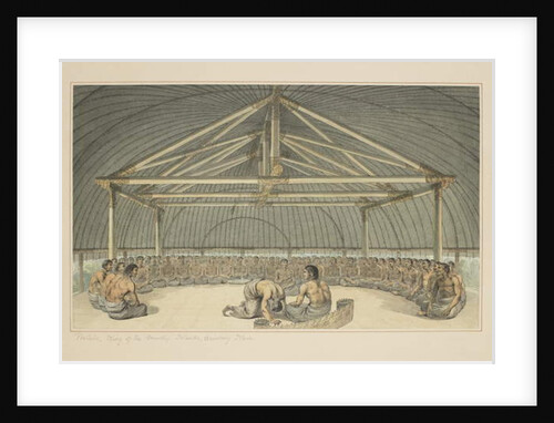 7: Poulaho, King of the Friendly Islands, drinking Kava by John Webber