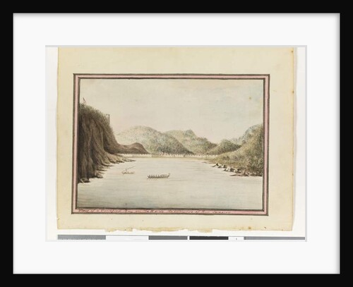 Opp. p. 39. `View of a Fortified Bay on the E side the entrance of Rio Janeiro', c.1802 by William Bradley