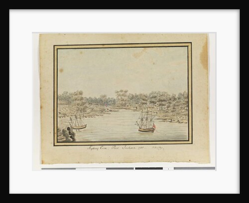 Opp. p. 84. `Sydney Cove, Port Jackson. 1788', c.1802 by William Bradley