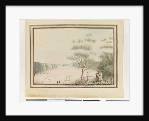 Opp. p. 90. `View in Broken Bay New South Wales. March 1788', c.1802 by William Bradley