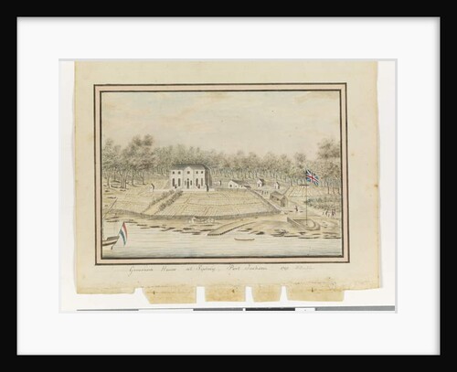 Opp. p. 225. 'Governor's House at Sydney, Port Jackson 1791', c.1802 by William Bradley