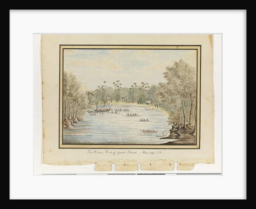 Opp. p. 260. Port Hunter, Duke of York's Island, May 1791, c.1802 by William Bradley