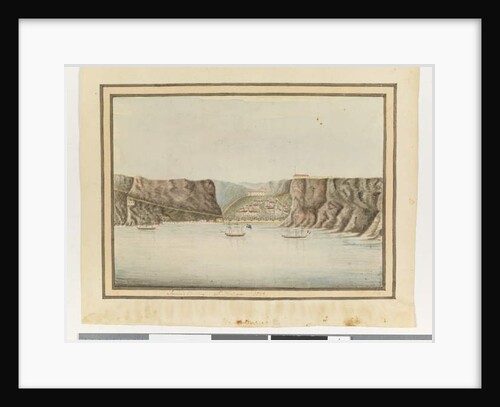 Opp. p. 299. `James's Valley St Helena 1792', c.1802 by William Bradley