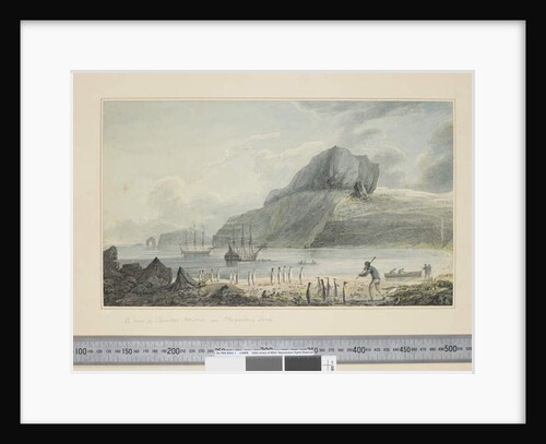 F.1 A view of Christmas Harbour in Kerguelen's Land, c.1773-84 by John Webber