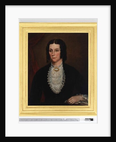 Portrait of Sarah Scarvell, nee Redmond, 1855 by Richard Noble