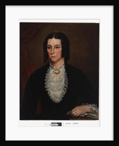Portrait of Sarah Scarvell, nee Redmond, 1855 by Richard Noble