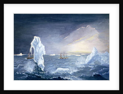 Arctic Sea Glow by Georg Forster