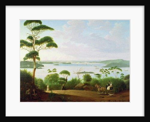 Sydney Harbour looking towards Sydney, 1848 by Jacob Janssen
