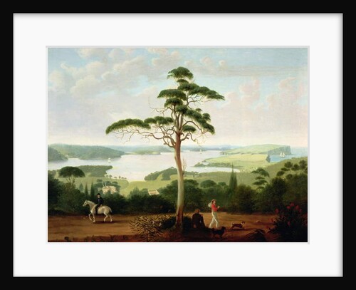 Sydney Harbour looking towards the Heads, 1848 by Jacob Janssen
