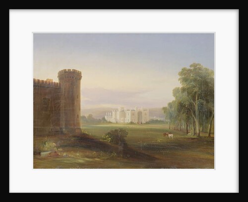 Government House and Stables, Sydney, 1841 by Conrad Martens