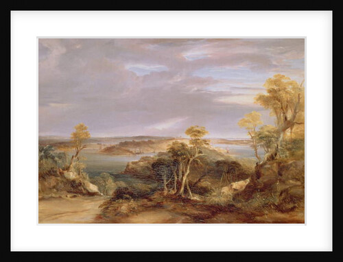 Sydney and Botany Bay from the North Shore, 1840 by Conrad Martens