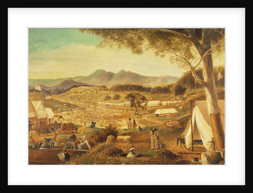 Gold diggings, Ararat, 1853 by J Roper