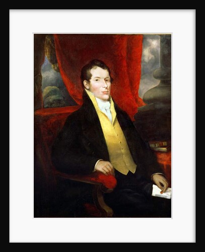 Portrait of John Macarthur, co-founder of the Australian wool industry, leader of the 'Rum Rebellion' against governor William Bligh, c.1820 by Anonymous Anonymous