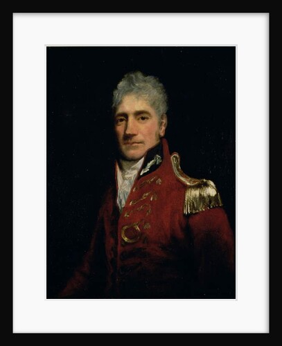Possibly a portrait of Major General Lachlan Macquarie, Governor of New South Wales 1809-21, the 'Father of Australia', c.1805 by John Opie