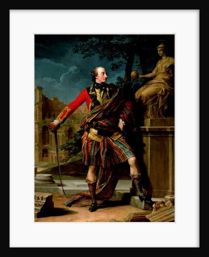 General William Gordon of Fyvie, 1766 by Pompeo Girolamo Batoni