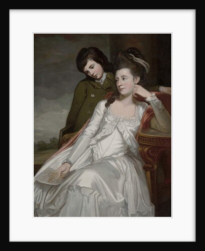 Jane, Duchess of Gordon and her Son, George by George (after) Romney