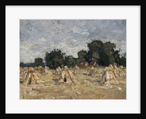 Corn Stooks, 1929 by Otto Altenkirch