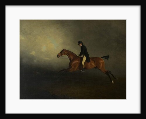 Archibald Kennedy, 12th Earl of Cassillis, later 1st Marquess of Ailsa, Riding a Match from Culzean to Glasgow by Benjamin Marshall