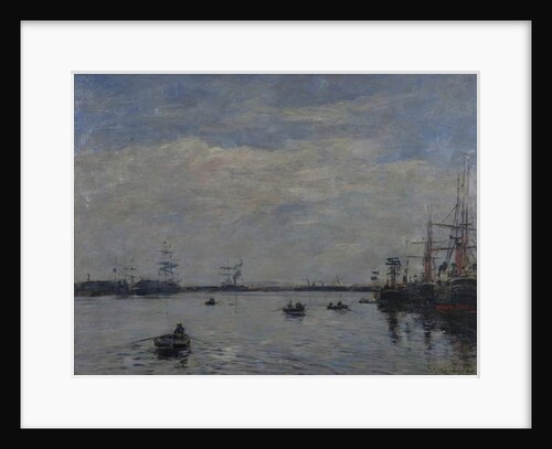 Le Havre, 1888 by Eugene Louis Boudin