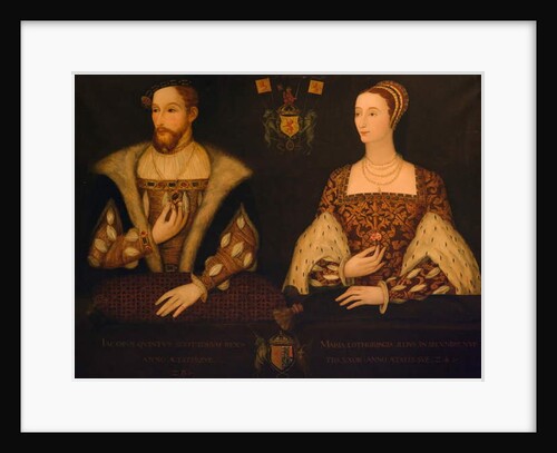 King James V and Queen Mary of Guise by School Scottish