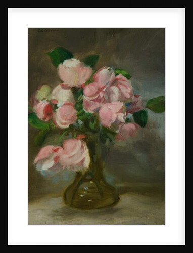 Still life with a vase of flowers by John Henry Lorimer