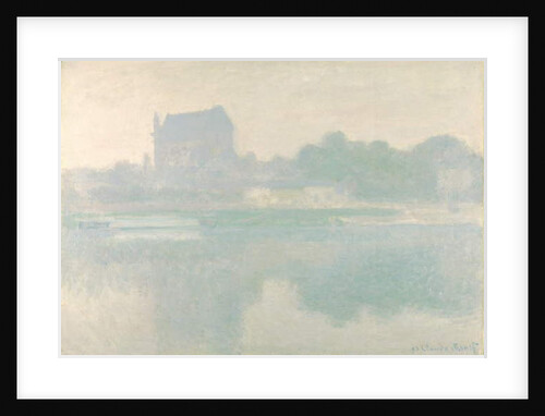 The Church of Vernon, Brouillard, 1894 by Claude Monet